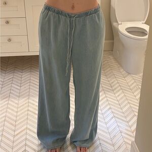 Baggy Denim Pants